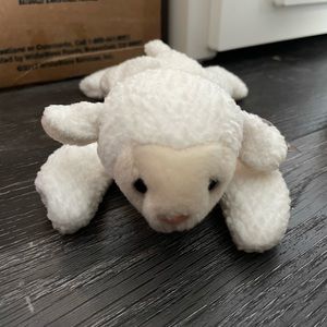 Lamb beanie baby